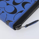 Coach Signature Long Wallet Leather Auth 206559A-10