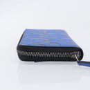 Coach Signature Long Wallet Leather Auth 206559A-5