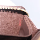 LOUIS VUITTON Damier Ebene Zippy Wallet Long Wallet N41661 LV Auth 206561-24