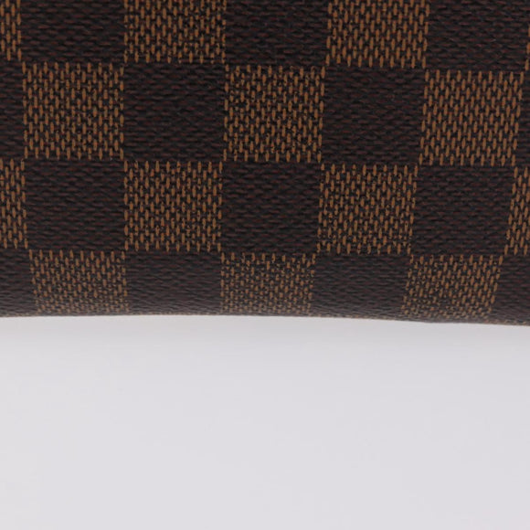 LOUIS VUITTON Damier Ebene Zippy Wallet Long Wallet N41661 LV Auth 206561