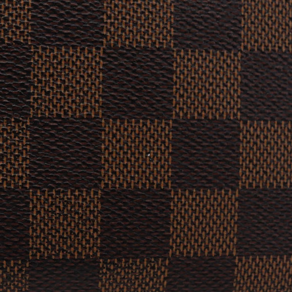 LOUIS VUITTON Damier Ebene Zippy Wallet Long Wallet N41661 LV Auth 206561