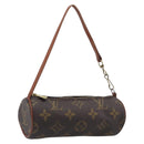 LOUIS VUITTON Monogram Papillon Pouch LV Auth 206562-1