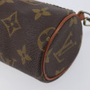 LOUIS VUITTON Monogram Papillon Pouch LV Auth 206562-10