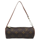 LOUIS VUITTON Monogram Papillon Pouch LV Auth 206562-2