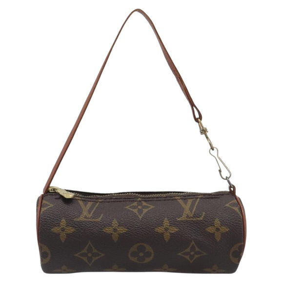 LOUIS VUITTON Monogram Papillon Pouch LV Auth 206562
