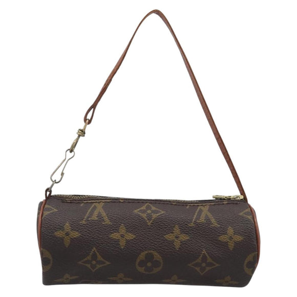 LOUIS VUITTON Monogram Papillon Pouch LV Auth 206562