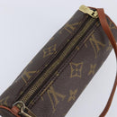LOUIS VUITTON Monogram Papillon Pouch LV Auth 206562-6