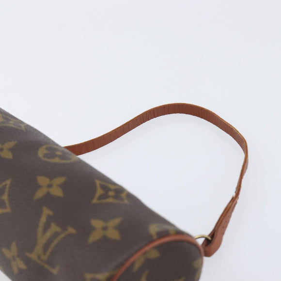 LOUIS VUITTON Monogram Papillon Pouch LV Auth 206562