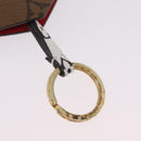 LOUIS VUITTON Monogram Cloche Kure Key Holder Brown White M67849 LV Auth 206565M-19