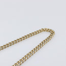 GUCCI GG Supreme Padlock Chain Shoulder Bag PVC Beige Gold 409487 Auth 206567-9