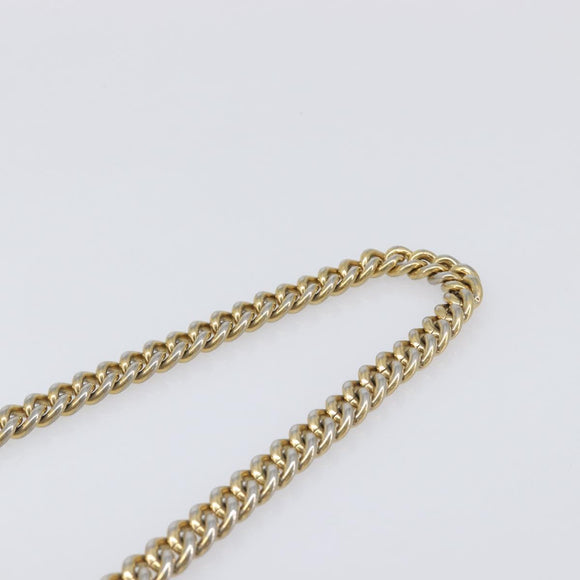 GUCCI GG Supreme Padlock Chain Shoulder Bag PVC Beige Gold 409487 Auth 206567
