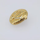 CHANEL Earring Metal Gold CC Auth 206568M-4