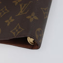 LOUIS VUITTON Monogram Agenda MM Day Planner Cover R20105 LV Auth 206573-10