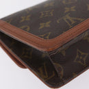 LOUIS VUITTON Monogram Pochette Dam GM Clutch Bag M51810 LV Auth 206574-12