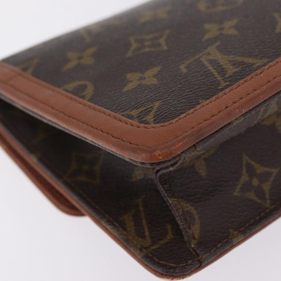 LOUIS VUITTON Monogram Pochette Dam GM Clutch Bag M51810 LV Auth 206574