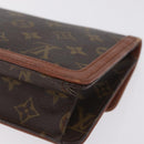 LOUIS VUITTON Monogram Pochette Dam GM Clutch Bag M51810 LV Auth 206574-13
