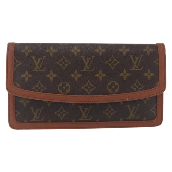 LOUIS VUITTON Monogram Pochette Dam GM Clutch Bag M51810 LV Auth 206574