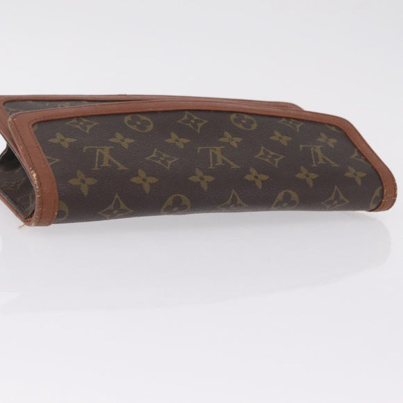LOUIS VUITTON Monogram Pochette Dam GM Clutch Bag M51810 LV Auth 206574