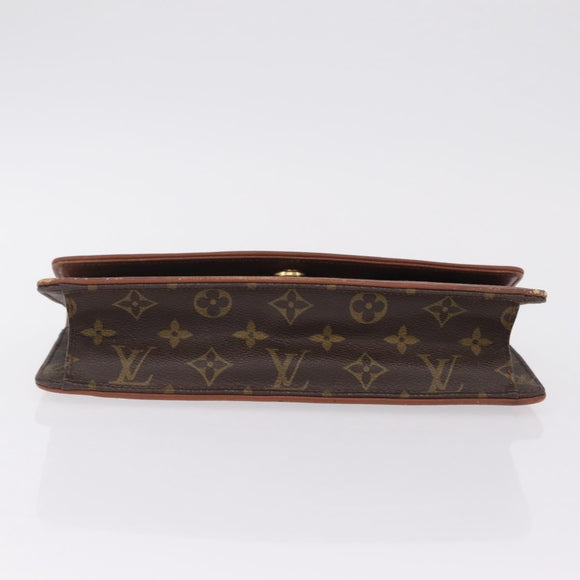 LOUIS VUITTON Monogram Pochette Dam GM Clutch Bag M51810 LV Auth 206574