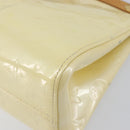 LOUIS VUITTON Monogram Vernis Roxbury Drive Hand Bag Perle M91374 LV Auth 206602-17