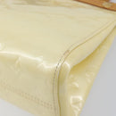 LOUIS VUITTON Monogram Vernis Roxbury Drive Hand Bag Perle M91374 LV Auth 206602-19
