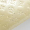 LOUIS VUITTON Monogram Vernis Roxbury Drive Hand Bag Perle M91374 LV Auth 206602-21