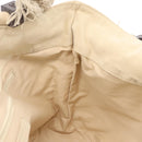 CHANEL Tote Bag Canvas Beige Brown CC Auth 206605-17