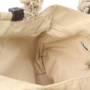 CHANEL Tote Bag Canvas Beige Brown CC Auth 206605-18