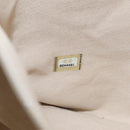 CHANEL Tote Bag Canvas Beige Brown CC Auth 206605-21