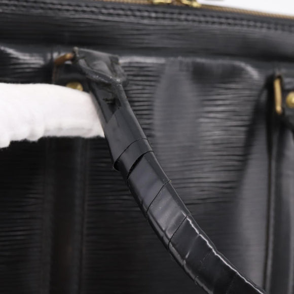 LOUIS VUITTON Epi Porte Documents Voyage Business Bag Black M54472 Auth 206606