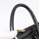 LOUIS VUITTON Epi Porte Documents Voyage Business Bag Black M54472 Auth 206606-9