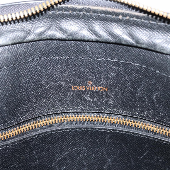 LOUIS VUITTON Epi Porte Documents Voyage Business Bag Black M54472 Auth 206606