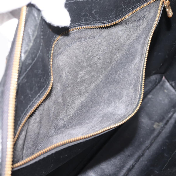 LOUIS VUITTON Epi Porte Documents Voyage Business Bag Black M54472 Auth 206606