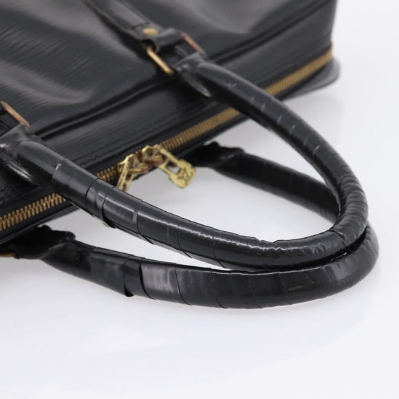 LOUIS VUITTON Epi Porte Documents Voyage Business Bag Black M54472 Auth 206606