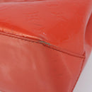 LOUIS VUITTON Monogram Vernis Wilshire PM Bag Orenge Sunset M93644 Auth 206609-15