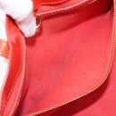 LOUIS VUITTON Monogram Vernis Wilshire PM Bag Orenge Sunset M93644 Auth 206609-25