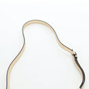 Jimmy Choo Tote Bag Leather Fur 2way Gold Auth 206610V-15