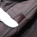 GUCCI GG Supreme Shoulder Bag PVC Beige Silver 114531 Auth 206613-12
