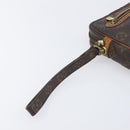 LOUIS VUITTON Monogram Marly Dragonne PM Clutch Bag M51827 LV Auth 206614-8