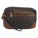 LOUIS VUITTON Monogram Marly Dragonne PM Clutch Bag M51827 LV Auth 206614-1