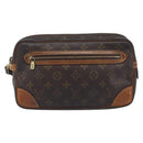LOUIS VUITTON Monogram Marly Dragonne PM Clutch Bag M51827 LV Auth 206614-13