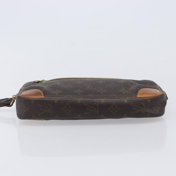 LOUIS VUITTON Monogram Marly Dragonne PM Clutch Bag M51827 LV Auth 206614