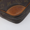 LOUIS VUITTON Monogram Marly Dragonne PM Clutch Bag M51827 LV Auth 206614-14