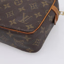 LOUIS VUITTON Monogram Compiegne 23 Clutch Bag M51847 LV Auth 206617-15