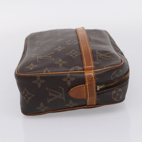LOUIS VUITTON Monogram Compiegne 23 Clutch Bag M51847 LV Auth 206617