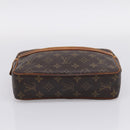 LOUIS VUITTON Monogram Compiegne 23 Clutch Bag M51847 LV Auth 206617-6