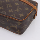LOUIS VUITTON Monogram Compiegne 23 Clutch Bag M51847 LV Auth 206617-7