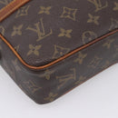 LOUIS VUITTON Monogram Compiegne 23 Clutch Bag M51847 LV Auth 206617-14