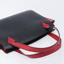 LOUIS VUITTON Epi Varenne Hand Bag Black Red M52387 LV Auth 206618-6