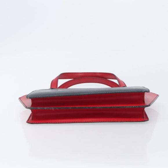 LOUIS VUITTON Epi Varenne Hand Bag Black Red M52387 LV Auth 206618